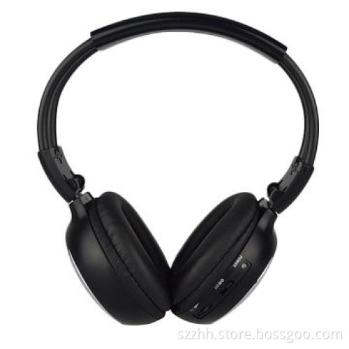 Infrared Wireless Headphone, Dual Channels, Foldable Style
